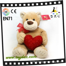 Urso de Plushvalentine com amor